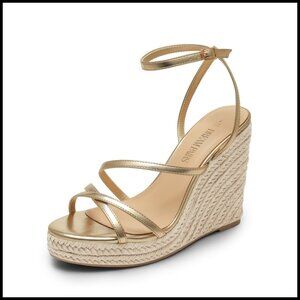 Strappy Platform Wedge Sandals Espadrille Summer Elegant Casual Comfortable